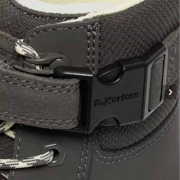 Dr. Martens Mens Combs Tech Iced Gunmetal Soho Boots Size 8 - Picture 9 of 11